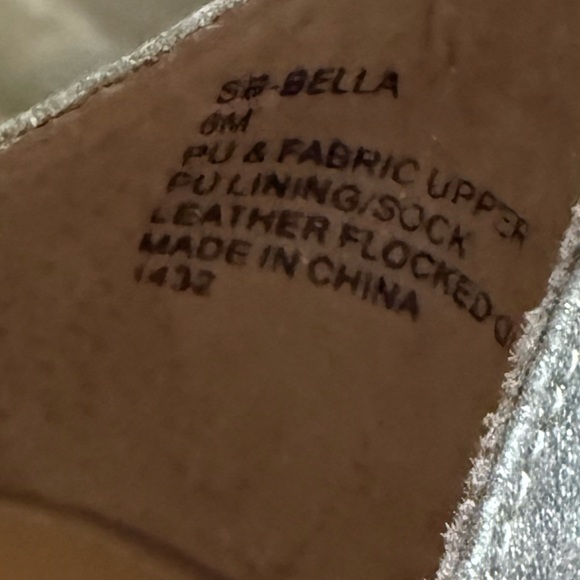 FINAL SALE❤️‍🔥Betsey Johnson Glitter Party Heels Blue Sole - Picture 4 of 6